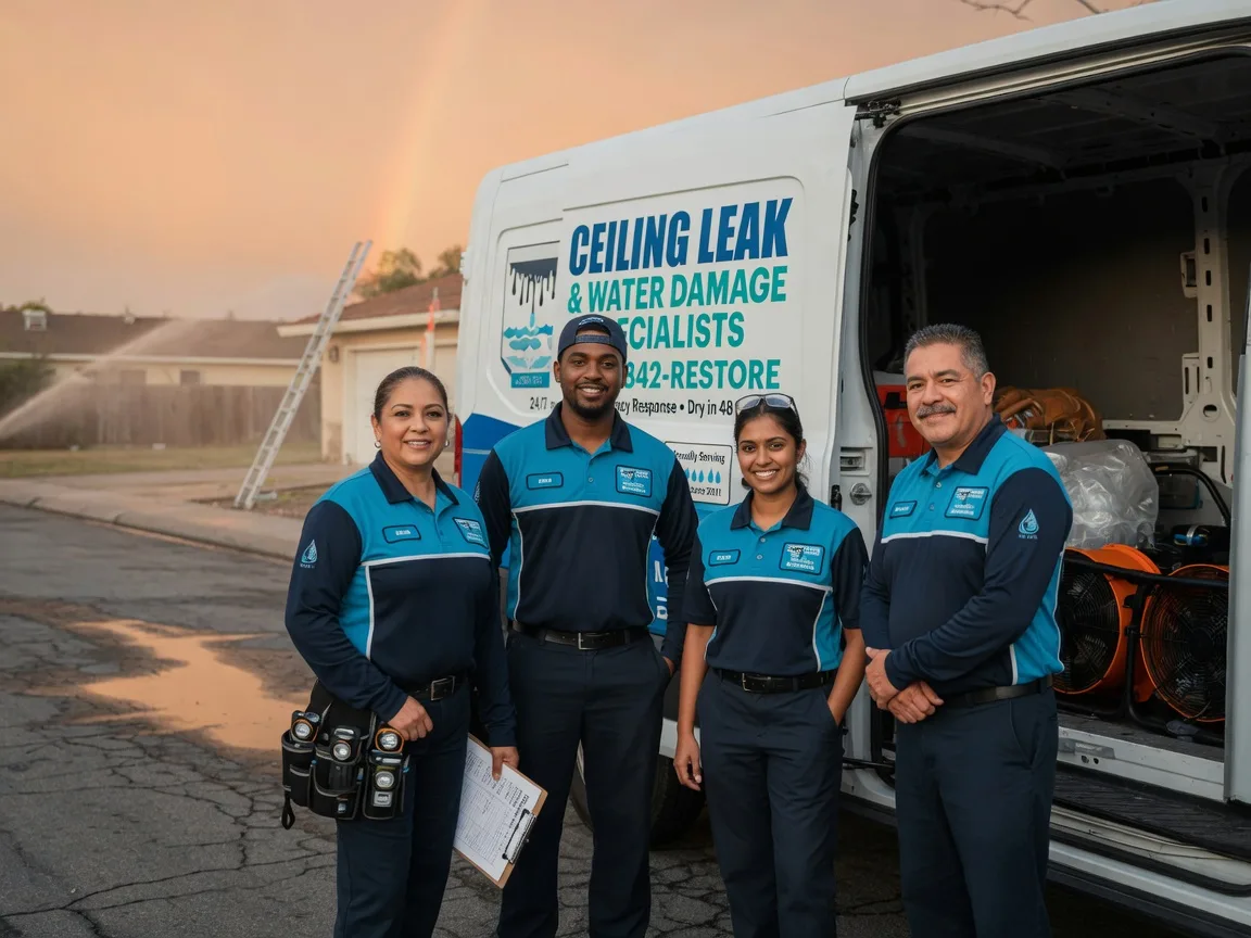 Ceiling Leak Cleanup company in Pierson, MI