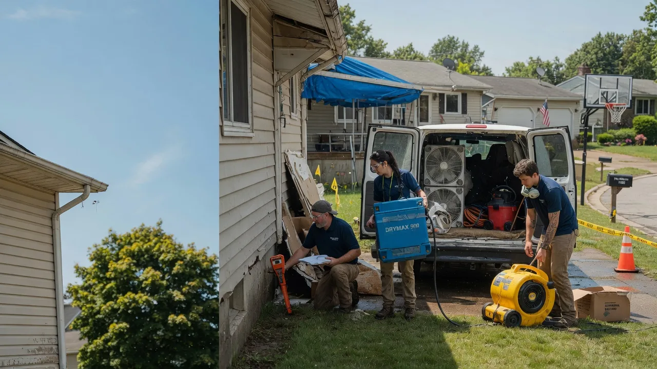 Ceiling Leak Cleanup in Pierson, MI near me