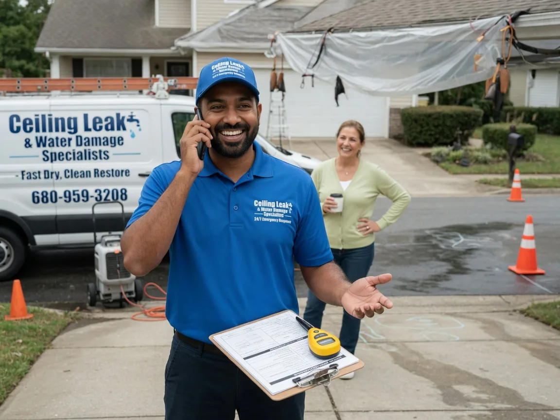 Ceiling Leak Cleanup Pierson, MI FAQs